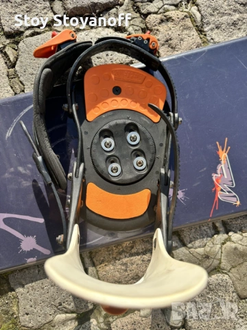 Сноуборд Nidecker Chill 55 + автомати Nidecker + сак, снимка 5 - Зимни спортове - 53136489