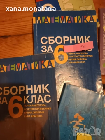 Учебни помагала по математика 6клас, снимка 4 - Учебници, учебни тетрадки - 56299677