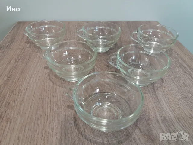 Стъклени чаши за кафе, чай