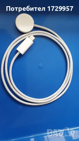 ОРИГИНАЛНО ЗАРЯДНО за часовник Apple Watch Ultra Charger Cable USB-C 1m EMC 3975 A2515 MLWJ3ZM/A, снимка 3 - Друга електроника - 49619013