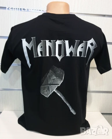 Нова детска тениска на музикалната група MANOWAR, С Гръб, снимка 3 - Детски тениски и потници - 51015553