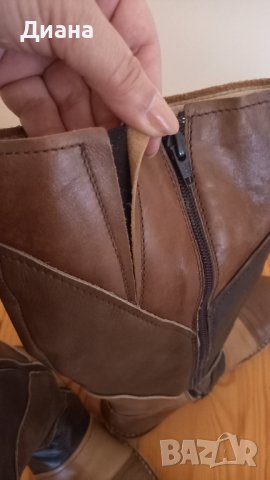 Естествена кожа, снимка 6 - Дамски ботуши - 41042897