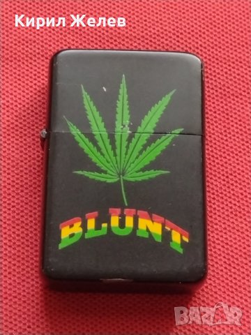 МЕТАЛНА ЗАПАЛКА БЕНЗИНОВА BLUNT МНОГО КРАСИВА СТИЛЕН ДИЗАЙН РАБОТИ 15577