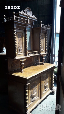 Шкаф-бюфет ретро №76, снимка 3 - Бюфети - 52009356