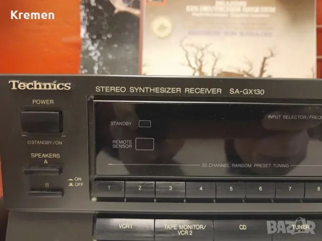 Receiver TECHNICS SA-GX 130, снимка 4 - Ресийвъри, усилватели, смесителни пултове - 49118962