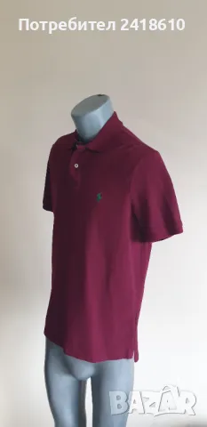 POLO Ralph Lauren Pique Cotton Classic Fit Mens Size M ОРИГИНАЛ! Мъжка Тениска!, снимка 6 - Тениски - 50024918