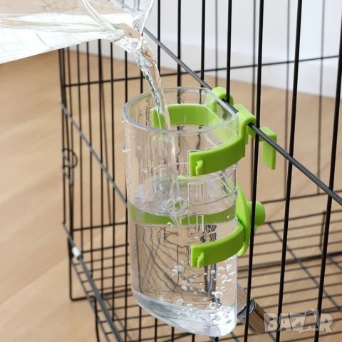 Поилка за заек, куче и котка. Поилки за гризачи. Голяма поилка за заек. Поилка за кучета. Поилка, снимка 5 - За гризачи - 40519863