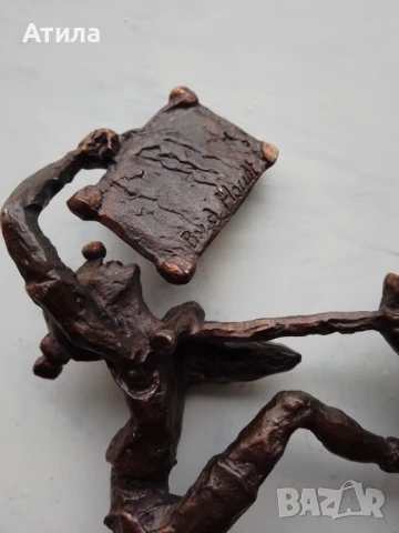 скулптура бронз, снимка 5 - Статуетки - 51194748