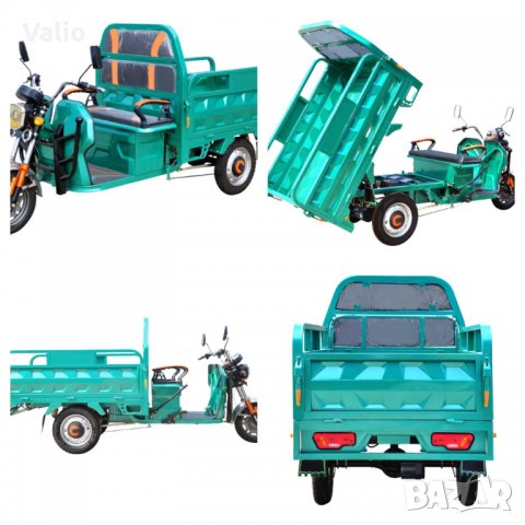 Електрическа товарна триколка 600кг., снимка 9 - Мотоциклети и мототехника - 30902177