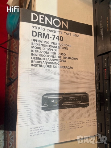 Denon drm-740, снимка 3 - Декове - 52465566