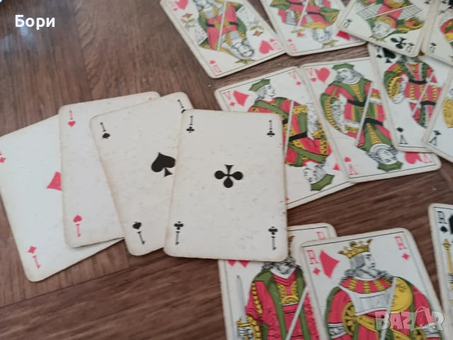 Стари карти за игра, снимка 4 - Карти за игра - 50719180