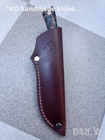 Ръчно изработен ловен нож от марка KD handmade knives ловни ножове, снимка 5 - Ножове - 47017020