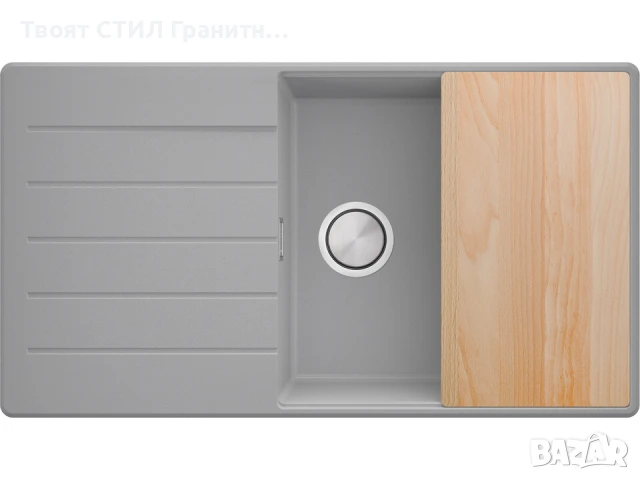 Нова иновативност в кухненския дизайн – мивки с плоски ръбове, снимка 3 - Мивки - 51401981