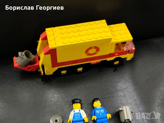 Лего 6693 lego classic town recycle truck 1987 г, снимка 5 - Конструктори - 53563221