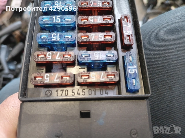 Ключ фарове за Mercedes SLK - A1705450104 / Мерцедес слк, снимка 2 - Части - 52762911