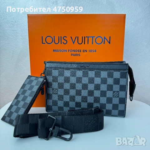 Louis Vuitton плик/ Louis Vuitton чанта през рамо, снимка 8 - Чанти - 53656531