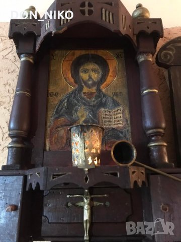 Икони,Иконостаси . Икони на Исус Христос и Светата Майка, снимка 6 - Антикварни и старинни предмети - 35886608