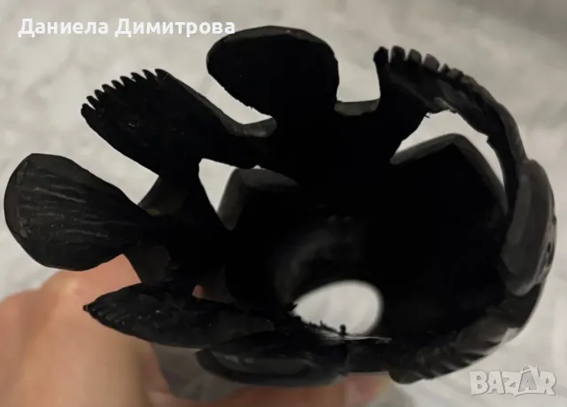 Фигура от абаносово дърво, снимка 10 - Статуетки - 50408634