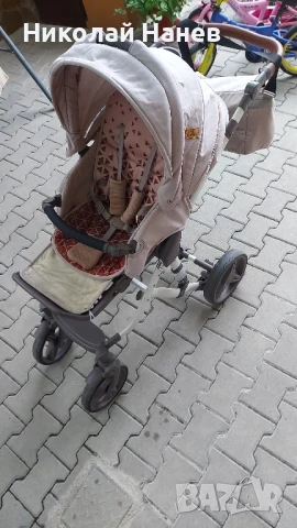 Продавам бебешка количка Lorelli Rimini 2в1 – Бежова (втора употреба)
