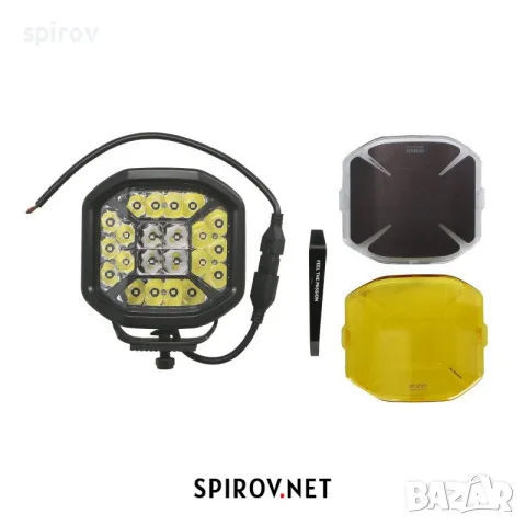 LED фар STRANDS SIBERIA X DRIVING LIGHT 7″ 22/96W 1640/7430lm 5700K