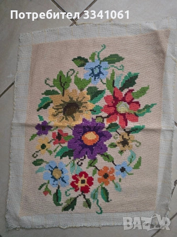 Гоблен,,Цветя,,, снимка 2 - Гоблени - 52917333
