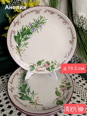 Bouquet Garni на Marks & Spencer от Франция чинии, снимка 2 - Чинии - 52273612