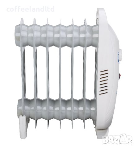 Маслен радиатор 7 ребра MS 7804, снимка 2 - Отоплителни печки - 42354501