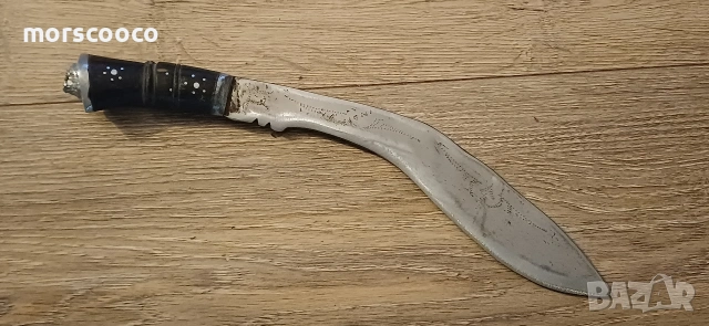 Стар кинжал - КУКРИ - мачете , снимка 2 - Антикварни и старинни предмети - 53146775