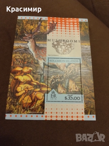 Пощенска марка Соломоновите острови 2016 г., снимка 5 - Филателия - 52013497