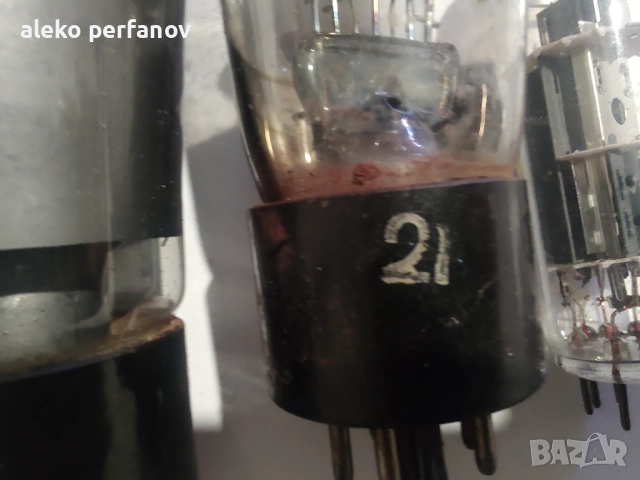 Радио лампи, стари, снимка 2 - Радиокасетофони, транзистори - 52259550
