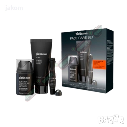  Мъжки Комплект грижа за лице platinmen, снимка 3 - Козметика за лице - 52805886