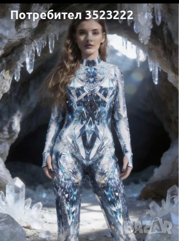 Sexy Bodysuits с принт за парти, снимка 2 - Гащеризони - 53601559