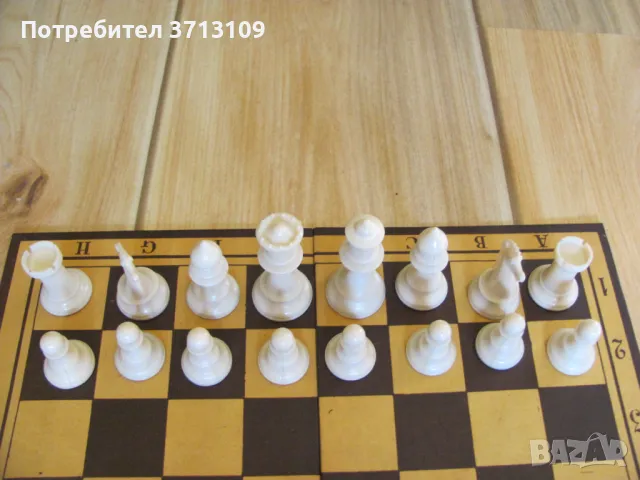 Винтидж шах,фигури- твърда пластмаса, снимка 5 - Шах и табла - 49402908