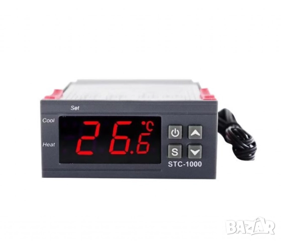 Температурен контролер STC-1000-220V, 10A с 1 сензор, снимка 4 - Други стоки за дома - 52098175