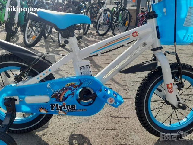 MONI Велосипед 12" 1290 син, снимка 3 - Велосипеди - 53759064