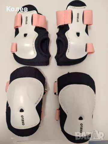 Детска каска и протектори за ролери, тротинетки, скейтборд, велосипед.
Размер S (52-54 см)
, снимка 4 - Други - 49478486