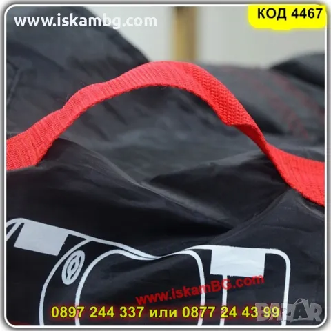 Универсален комплект калъфи за гуми – 2 размера - КОД 4467, снимка 5 - Аксесоари и консумативи - 50325702