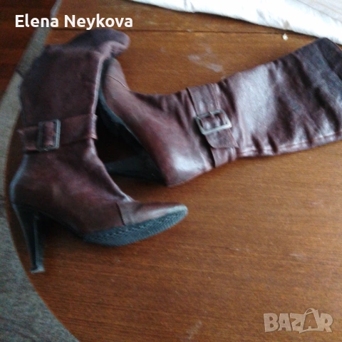 Ботуши от естествена кожа 