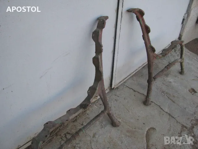 Чугунени крака за пейка , снимка 2 - Градински мебели, декорация  - 50010249