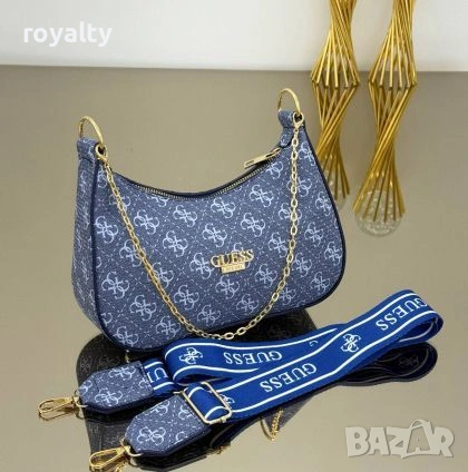 Guess Нова Кожена Дамска Чанта Гес