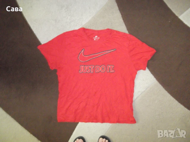 Тениски NIKE   мъжки,2-3ХЛ/червена и зелена/, снимка 5 - Тениски - 33314607