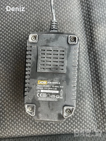 Батерия и Зарядно JCB 18 V, снимка 5 - Други инструменти - 51626917