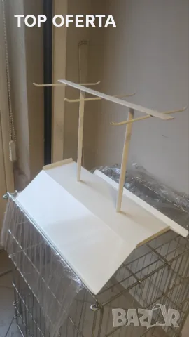 Стелаж Метален за касова зона 48 х 39 х 40 см, снимка 2 - Стелажи и щандове - 47790365