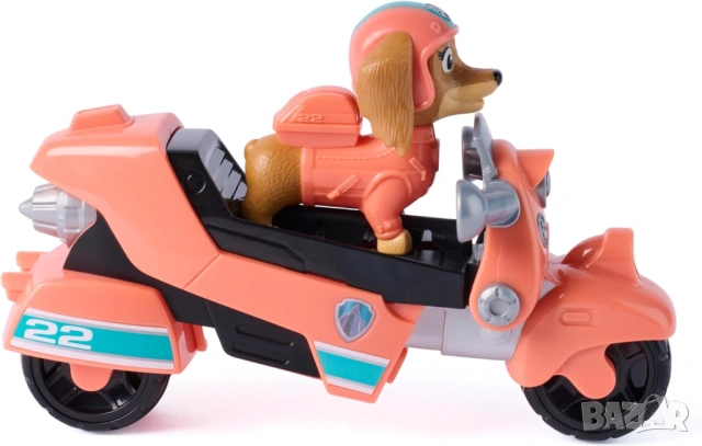 PAW PATROL - Мотоциклетът на Либърти с фигурка/ Пес Патрул, снимка 3 - Фигурки - 53854640