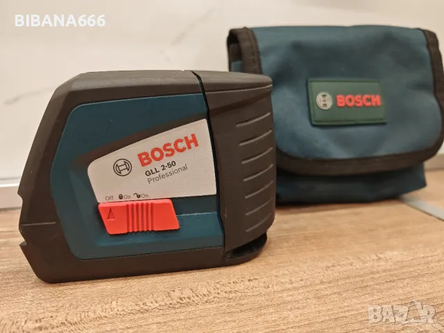 Лазерен Нивелир Bosch GLL 2-50, снимка 1 - Други инструменти - 47398828