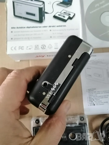 Уокмен JoyTech с възможност за прехвърлане на касети в MP3 , снимка 5 - Радиокасетофони, транзистори - 53587834