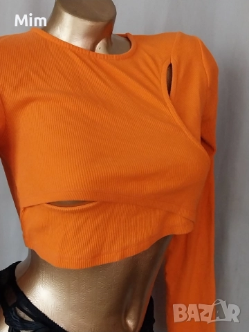 М/XL Различни модели и цветове топ с дълъг ръкав , снимка 11 - Корсети, бюстиета, топове - 52289368