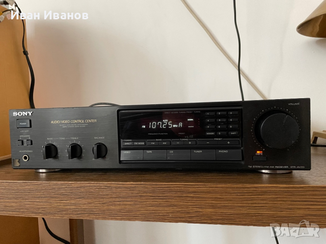 SONY STR-AV 210 мощен стерео усилвател ресийвър