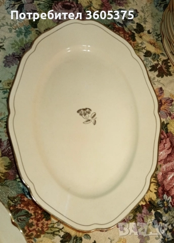 Сервиз за хранене,стар шведски порцелан , снимка 10 - Сервизи - 52653160