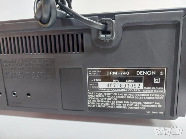 Deck Denon DRM-740, снимка 7 - Декове - 53151621